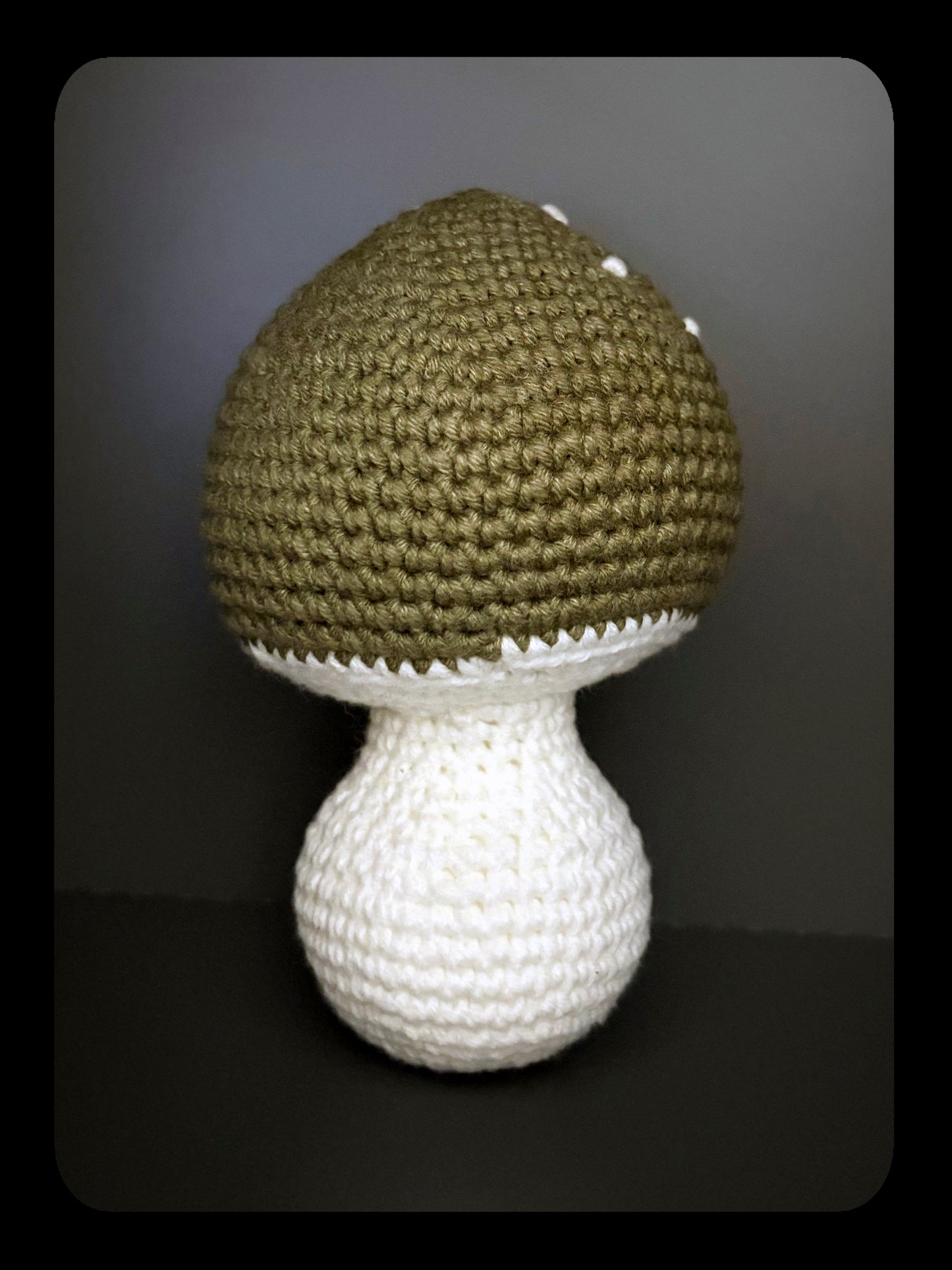 Håndlaget heklet kosevenn- Souf- Sopphie grønn- Amigurumi