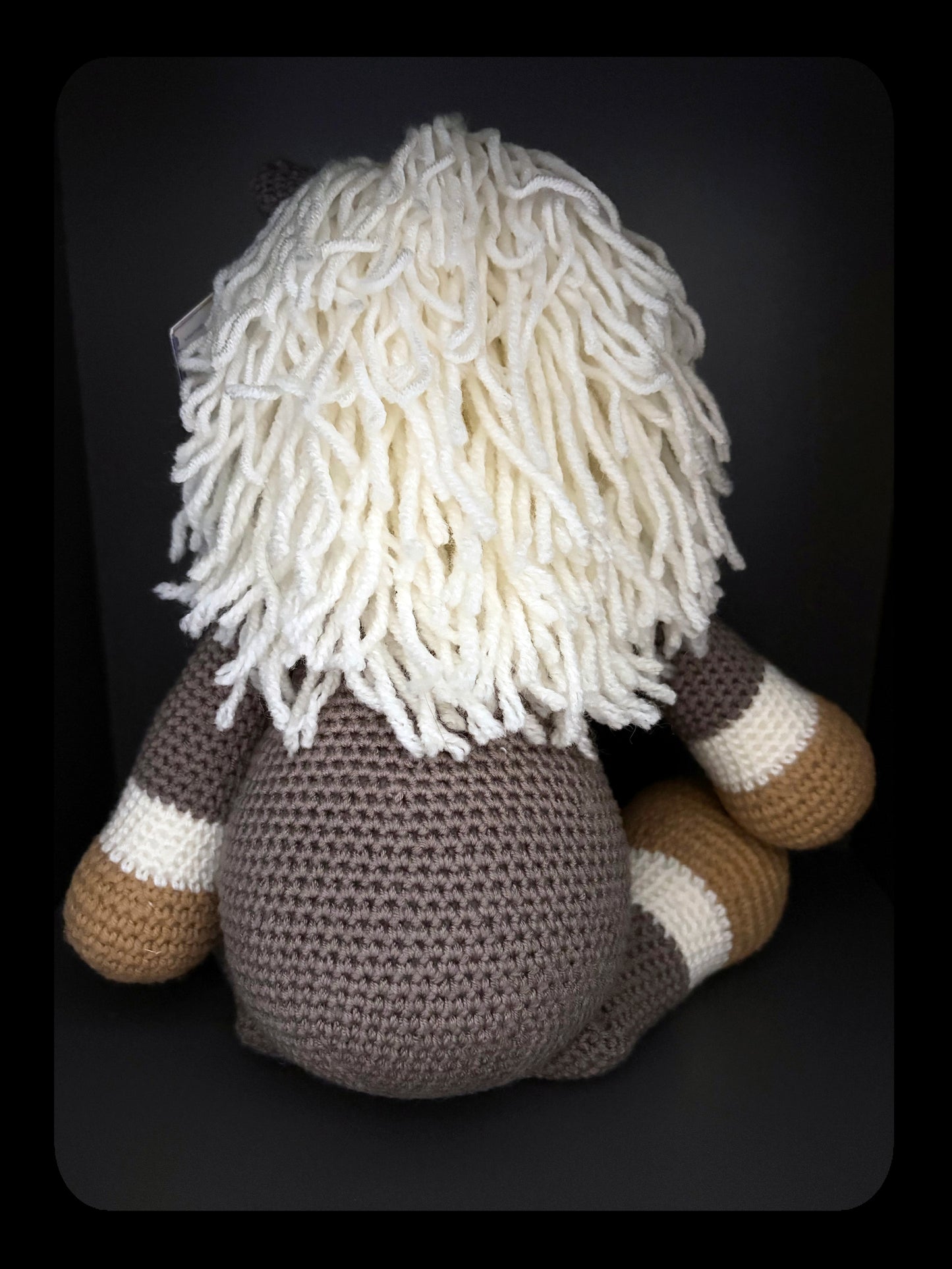 Håndlaget heklet kosevenn- Souf- Følli- Amigurumi