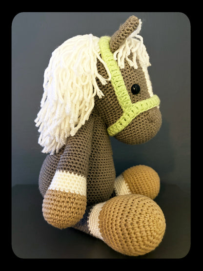 Håndlaget heklet kosevenn- Souf- Følli- Amigurumi