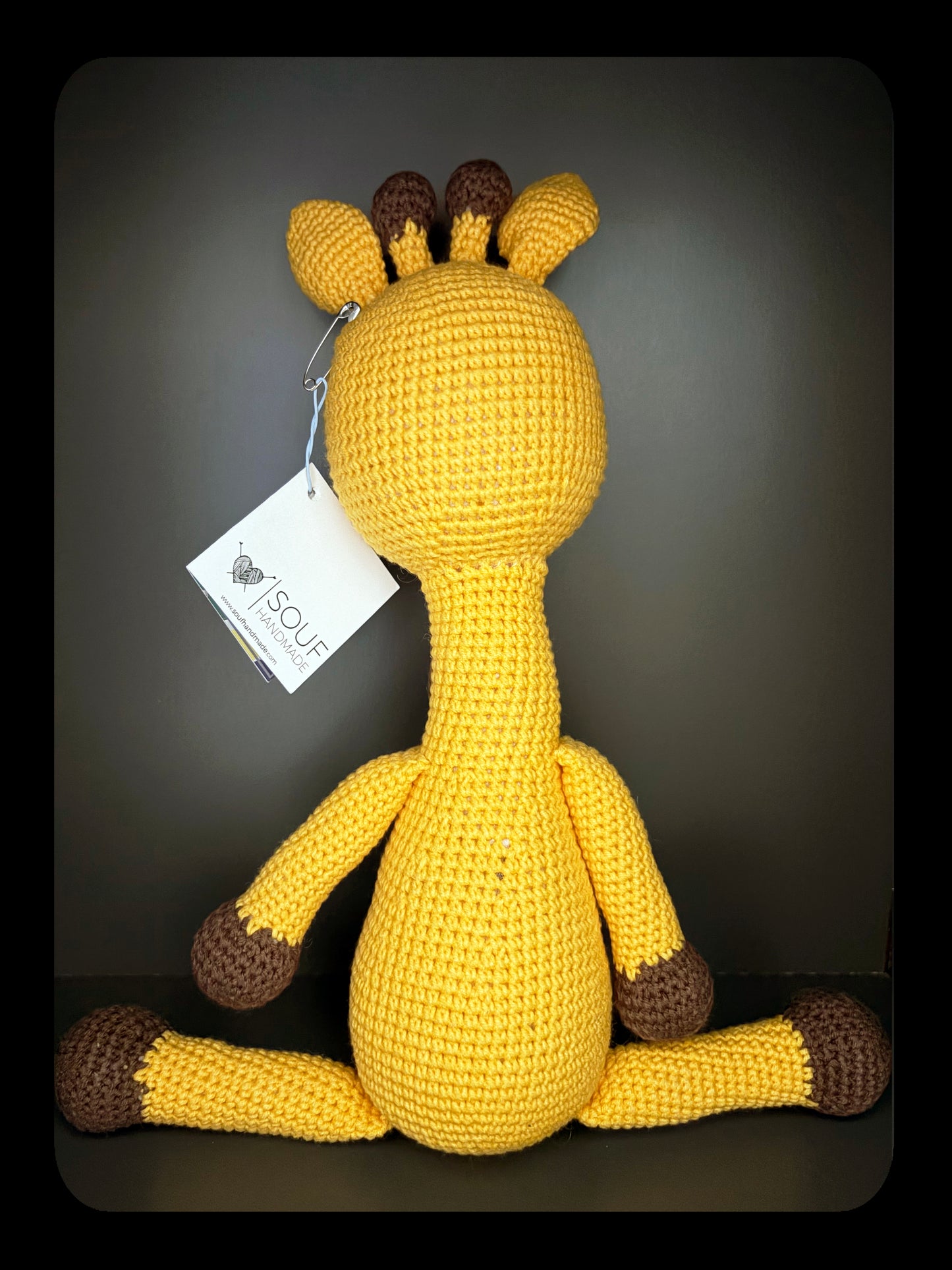 Håndlaget heklet kosevenn- Souf- Høyvind- Amigurumi