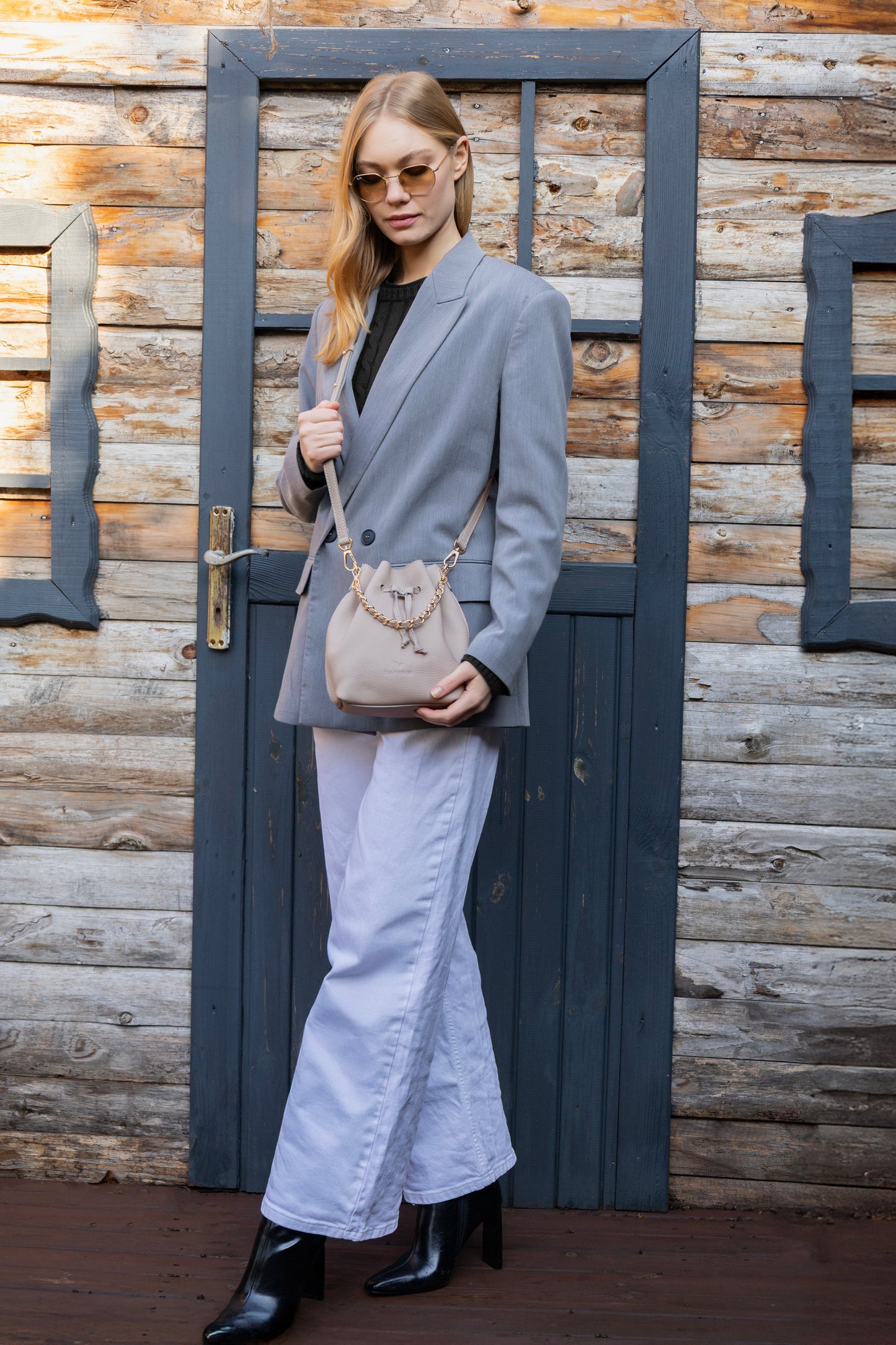 Skulderveske- Sorellina Mini Bucket- Daphmin