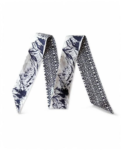 Silkeskjerf- Daphmin Twilly – Montagne