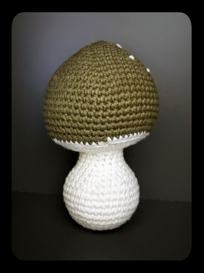 Håndlaget heklet kosevenn- Souf- Sopphie grønn- Amigurumi