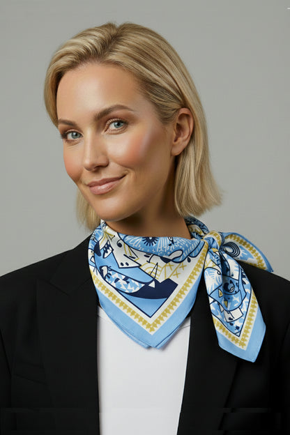 Silkeskjerf- Daphmin Contour